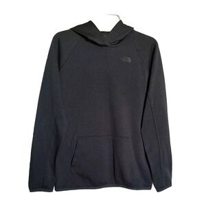 Womens The North Face Gray Hoodie Thumb Hole Lightweight Kangaroo Pocket Sz M